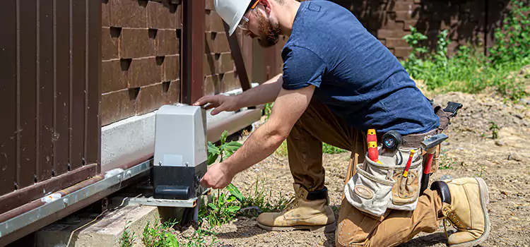 Electric Driveway Gate Installation New Lenox