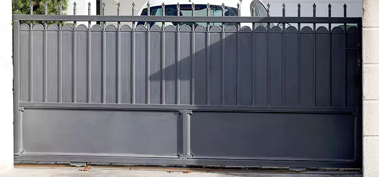 Metal Driveway Gate Installation New Lenox