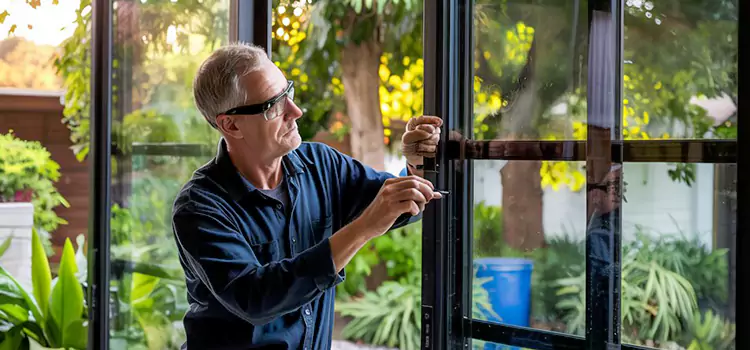 Replacing Sliding Door Lock New Lenox